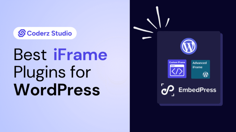 CoderzStudio - Best iFrame Plugins for WordPress
